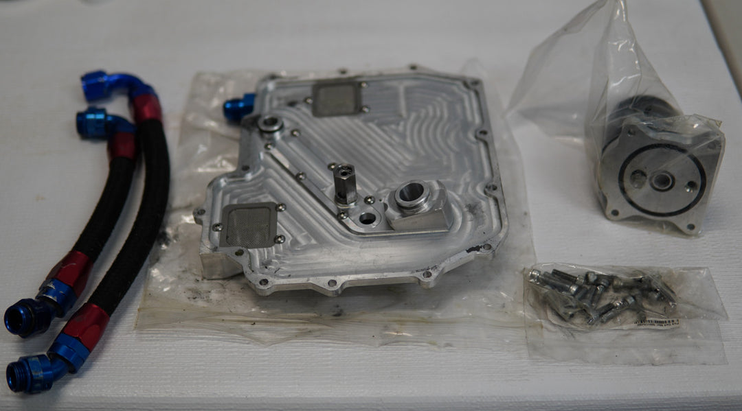 Dry Sump PAN and Filter Adapter - ZX10R – Nixon Motorsports